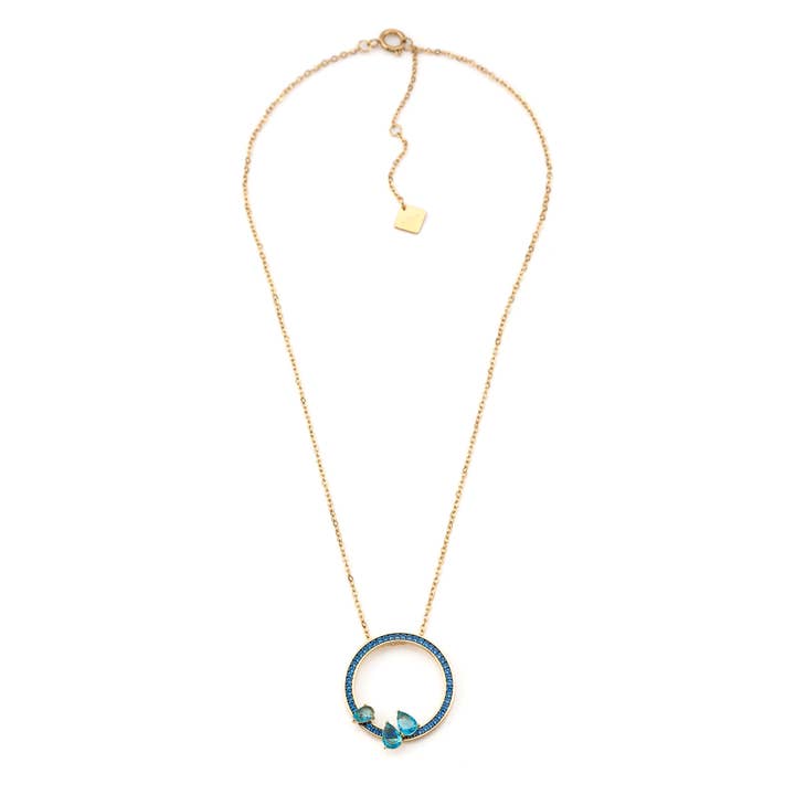 Collier Acier avec Diamants GKN241204022.1 pour la vente par Shebiju