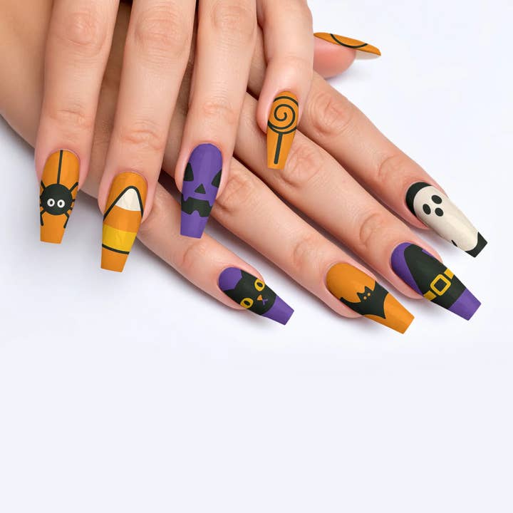 Ongles à Presser Halloween Soirées Amusantes Effrayantes pour la vente par FYNE BODY