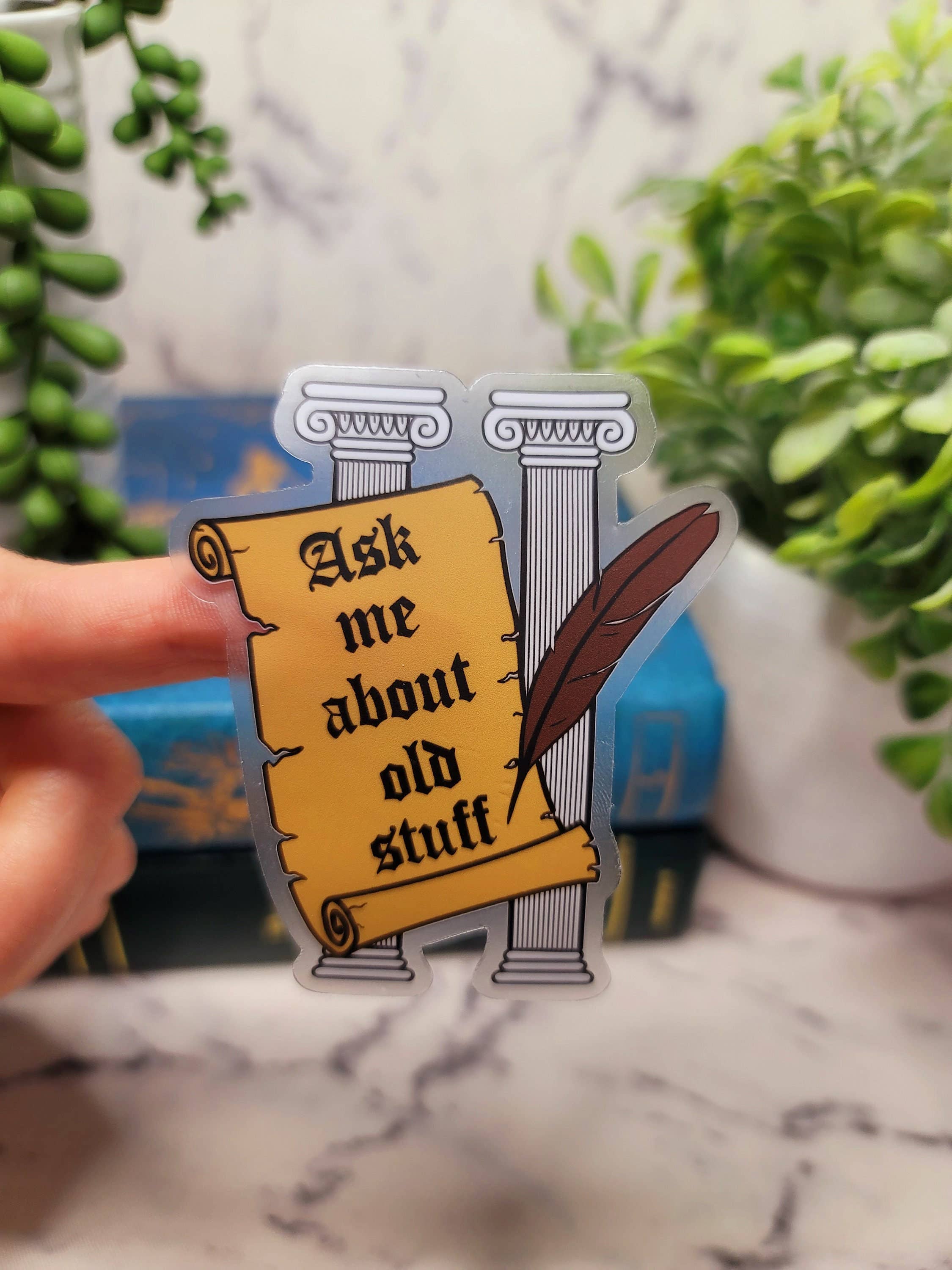 The Dungeon Rose - Vente Autocollant - Autocollant historique, cadeau d'historien, autocollant ancien1