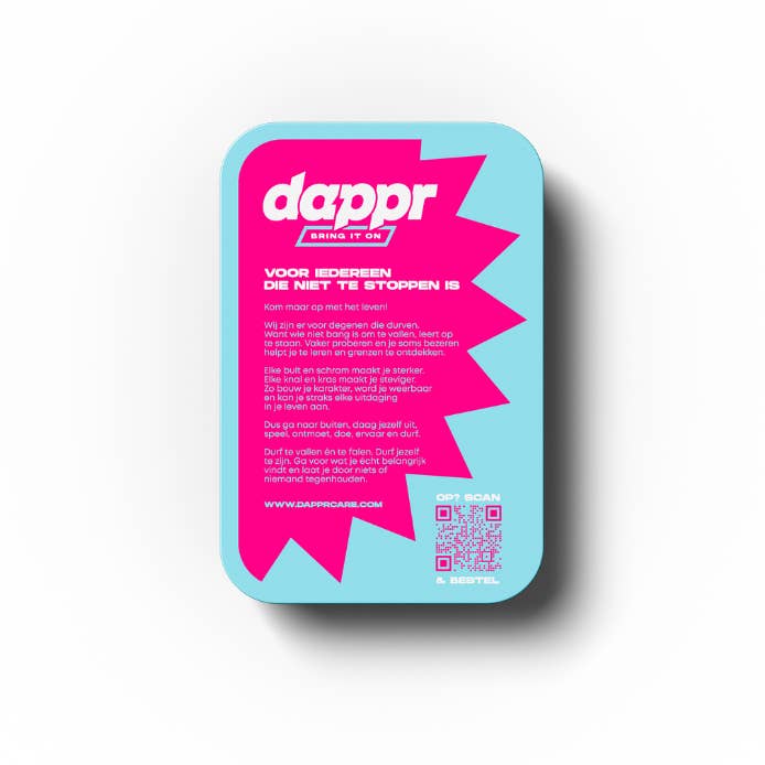 Dappr - Wholesale Bandaids/Bandages - TIE DYE - TO-GO BLIKJE (21 stuks)6