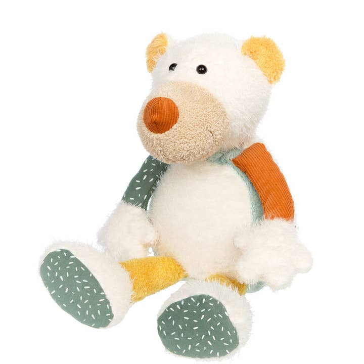 Jouet en peluche Patchwork Polar Bear pour la vente par sigikid