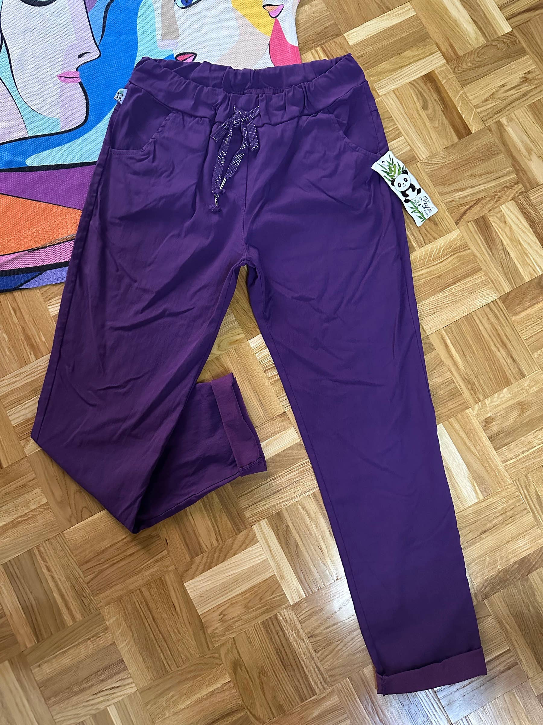 ZAFA PARIS - Wholesale Pants – Women's - 74FB0P002-PLUS size-pantajogg with pouch16