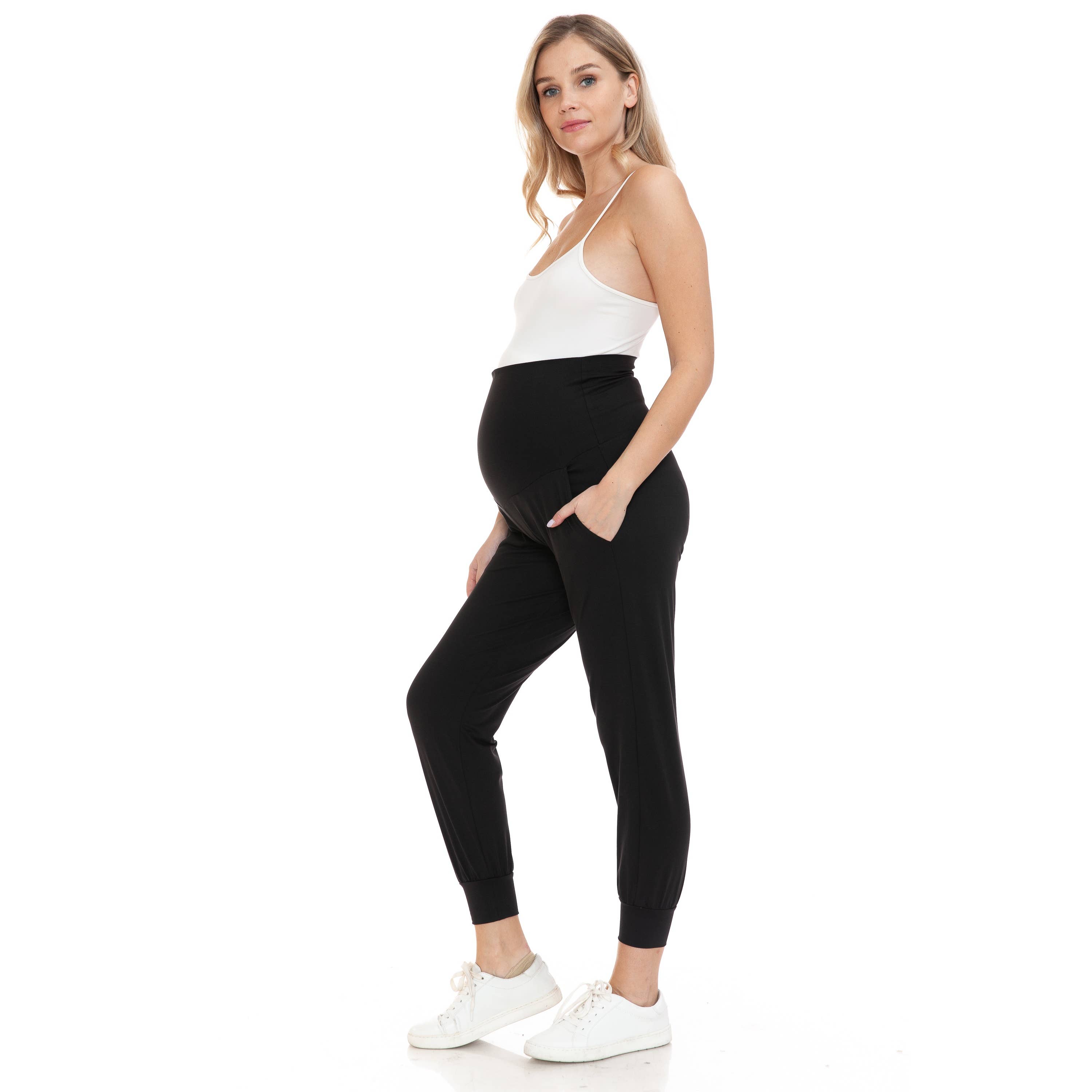 Leggings Depot - Wholesale Athletic Sweatpants/Joggers - Women's - Buttery Soft Maternity Comfort Joggers5