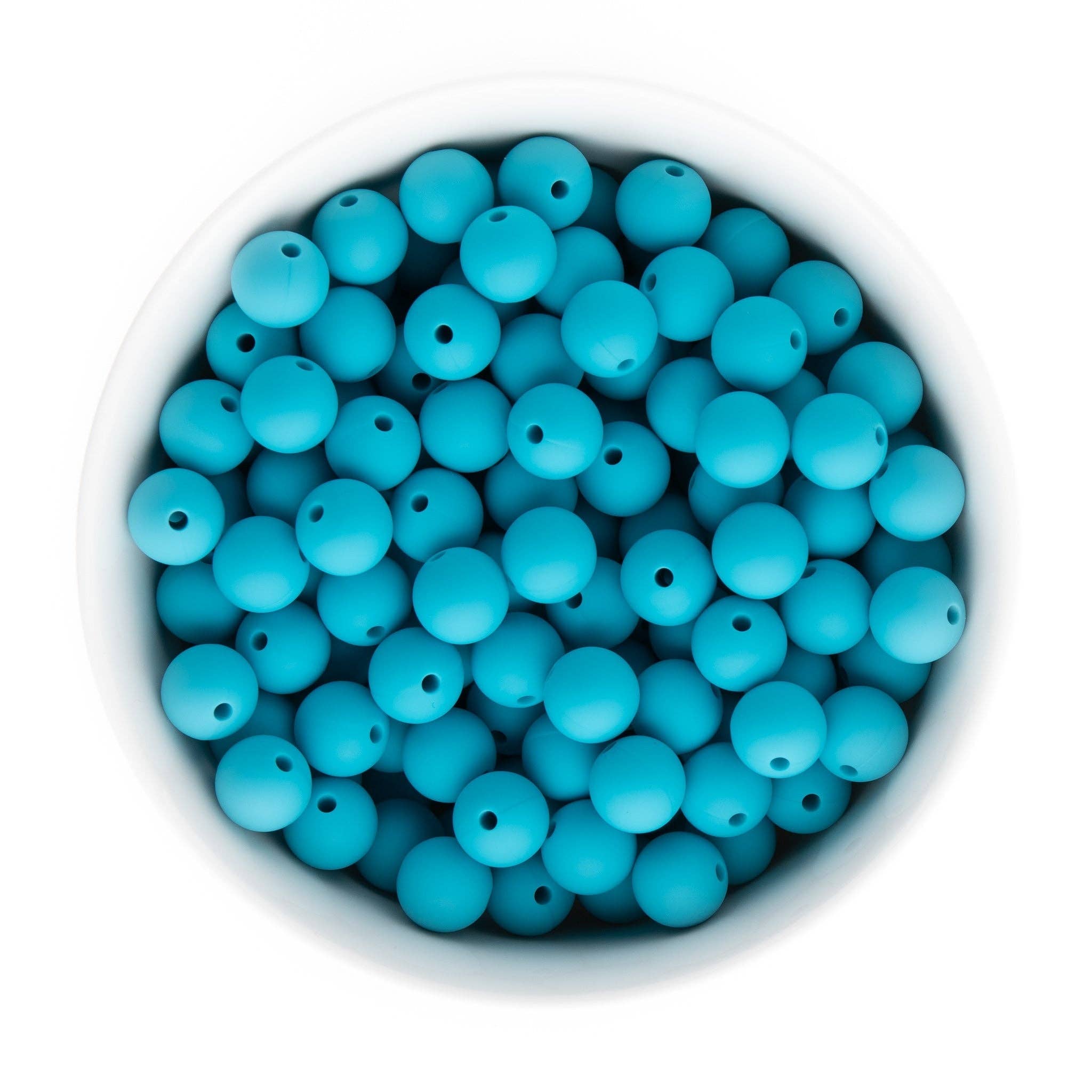 Cara & Co Silicone Craft Supply - Wholesale Beads - 12mm Round Silicone Beads9