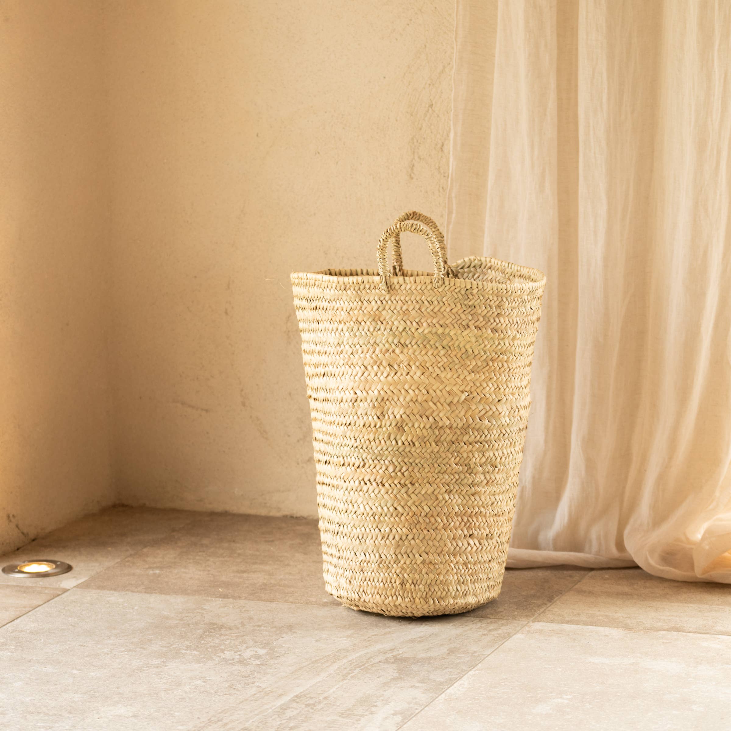 Collection Maroc - Wholesale Basket - Large Basket with Handle 55 cm0