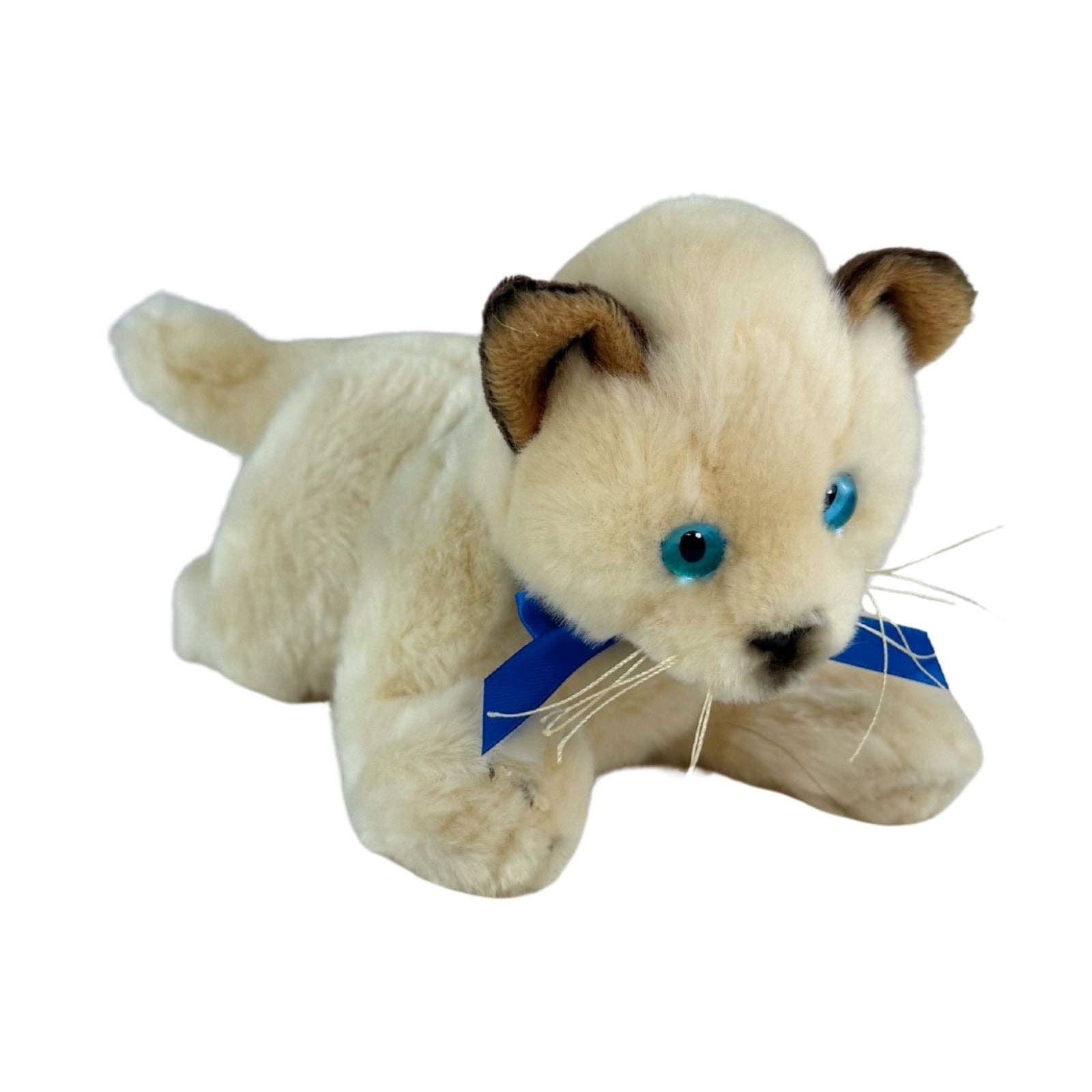 Bocchetta Plush Toys - Wholesale Stuffed/Plush Toy - Kids & Baby - Bamboo - Kitten Siamese - 22cm floppy2