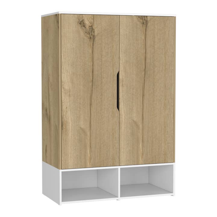 Treevol Furniture - Wholesale Cabinet - Armoire Barletta, Bedroom, Light Oak / White5