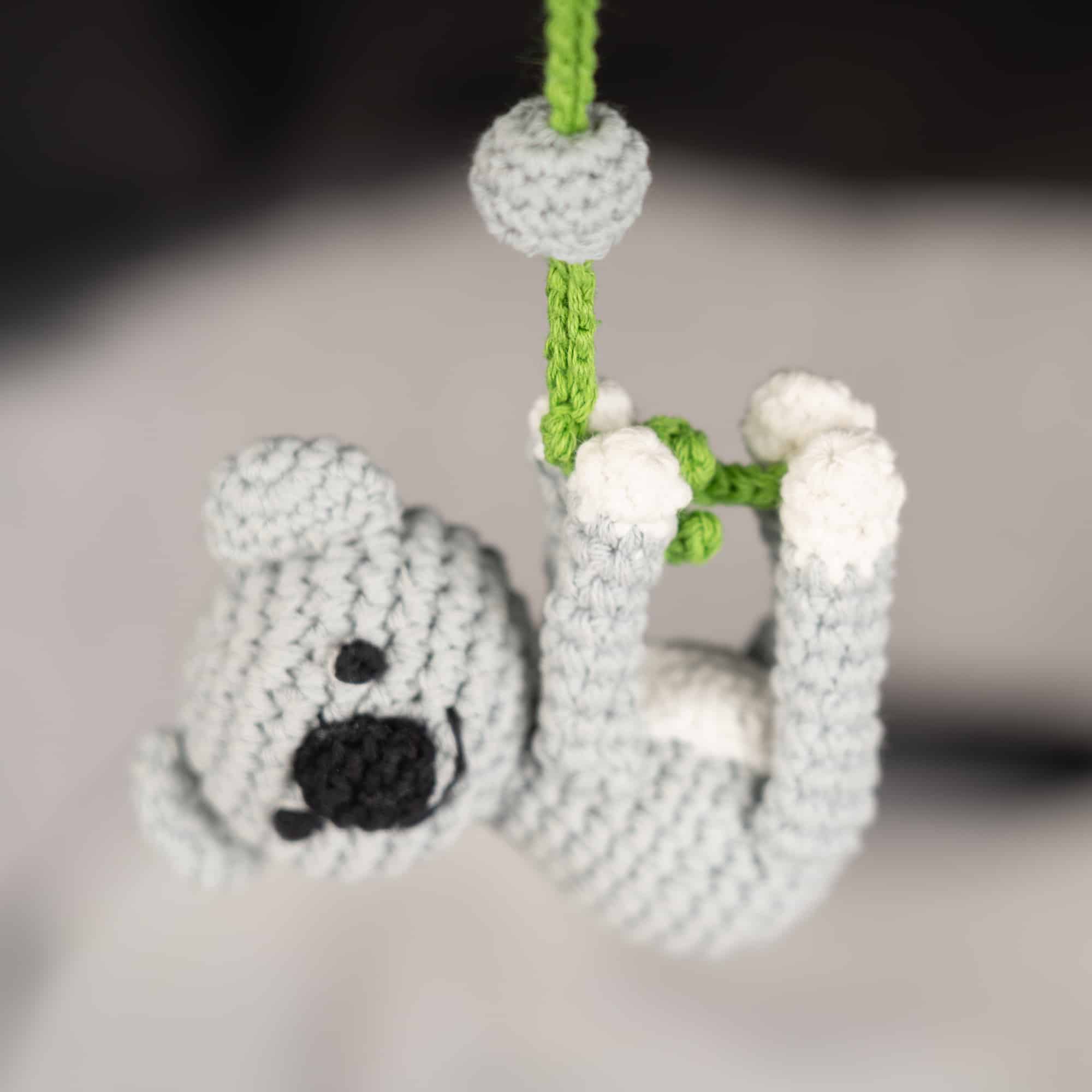 SindiBaba - Wholesale Classic Toy - Kids - Koala coco crochet bow pendant (organic)8