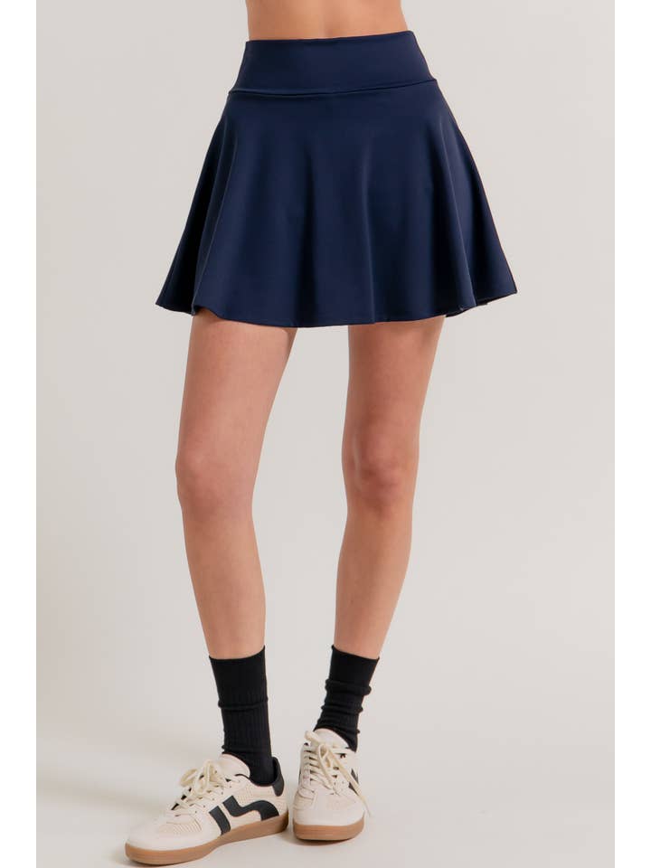 Active Basic | Active USA - Wholesale Athletic Skirt - Women's - Flare Workout Mini Skirt1