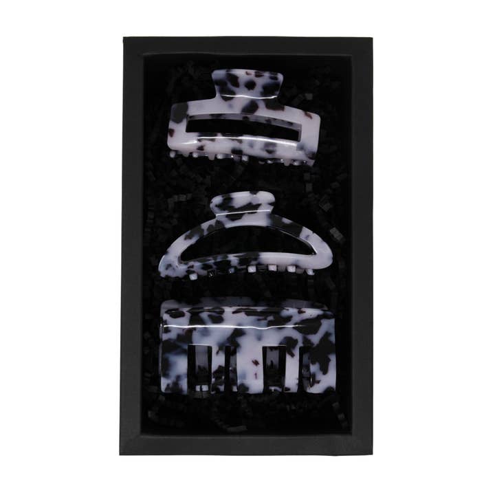 Essential Trio in White Tortoise for wholesale by STASI ACCESSORIES