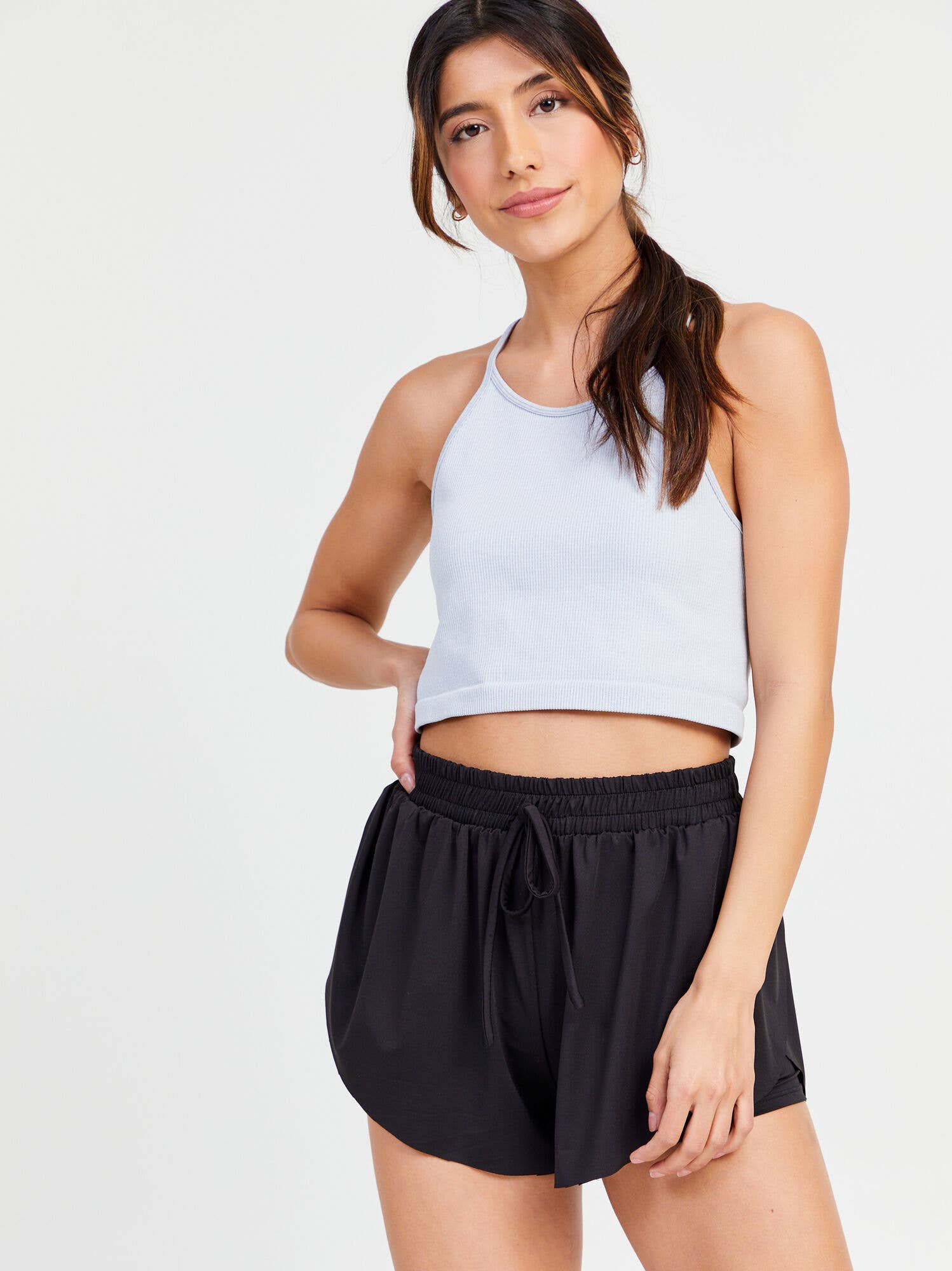 Whiteroom+Cactus – wholesale Athletic shorts – Women's – MATTE LOOK FITTED UNDERNEATH LAYER SHORTS4