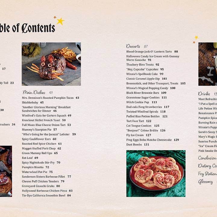 Insight Editions - #1 Pop Culture Publisher - Wholesale Cookbooks & Food - Hocus Pocus: The Official Cookbook (SALE!)2