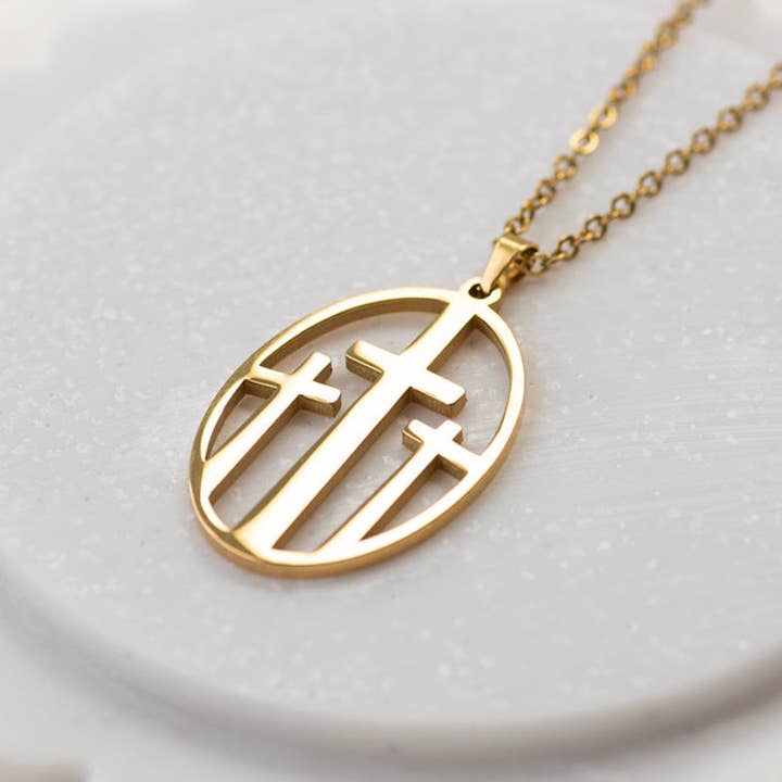 At Calvary Necklace for wholesale by Positive Hope Designs