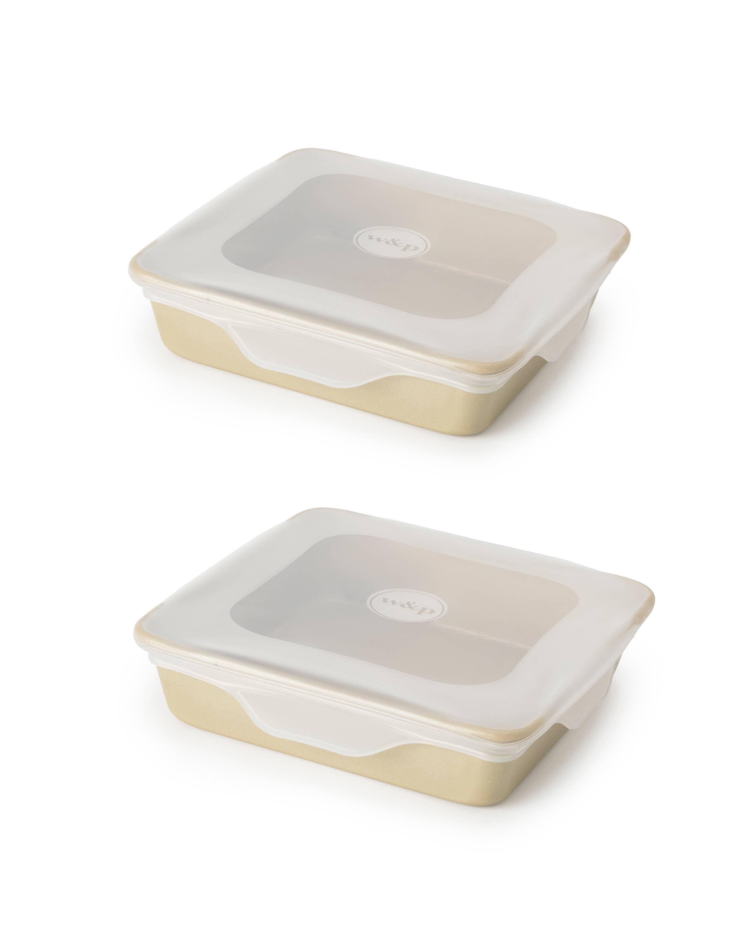 W&P - Wholesale Food Storage Wrap/Bag - Reusable Silicone Stretch Brownie Baking Lids - Set of 22