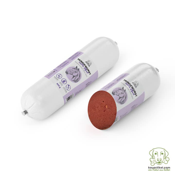 Kauartikel.com GmbH - Wholesale Pet Food - Dog - Ayka Dog Sausage Horse2