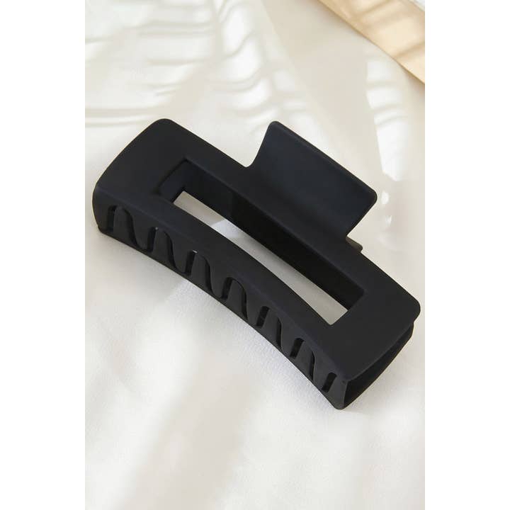 Hana - Wholesale Hair Clip - Women's - Solid Color Rectangle Shaped Hair Claw13