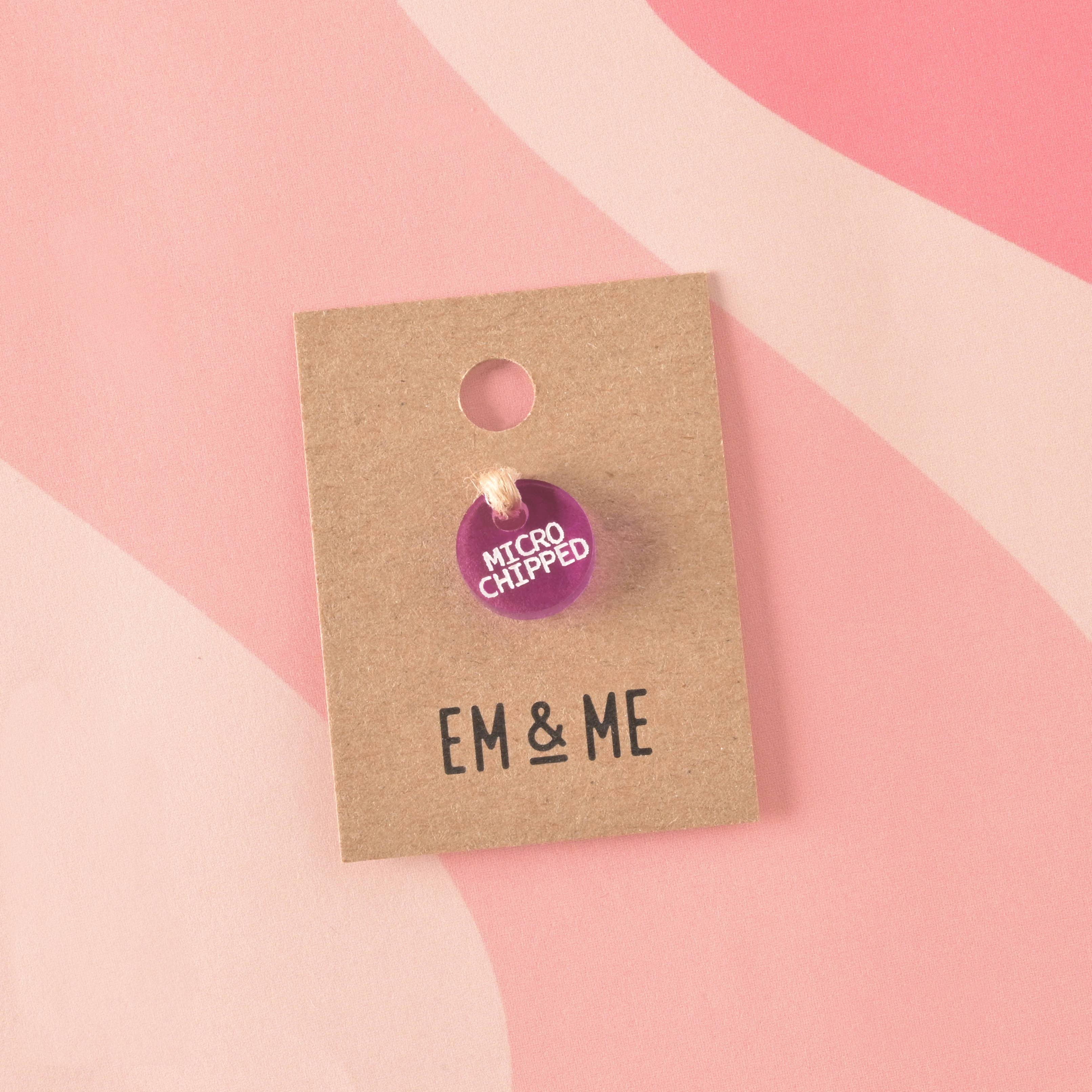 Em And Me Studio - Wholesale Pet Identification Tag - Cat/Dog - Microchipped, Seasonal Mini0