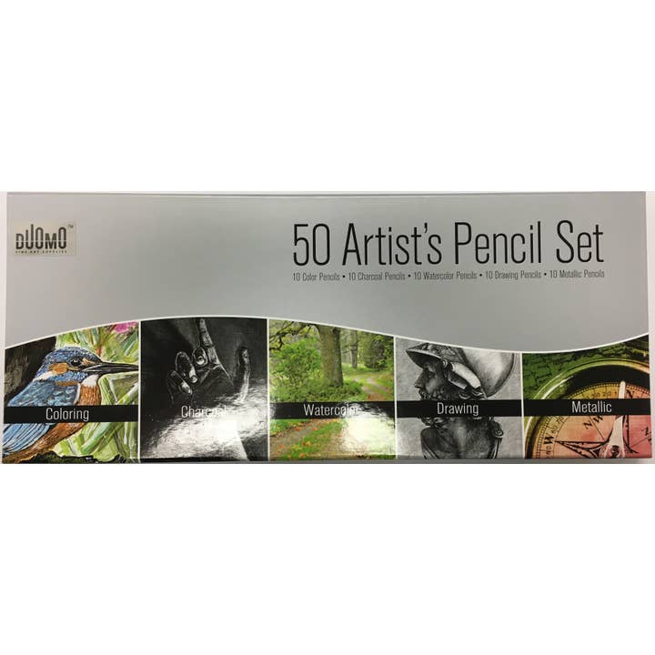 Conjunto de 50 lápis para artista por atacado de Montrose Colors, Inc.