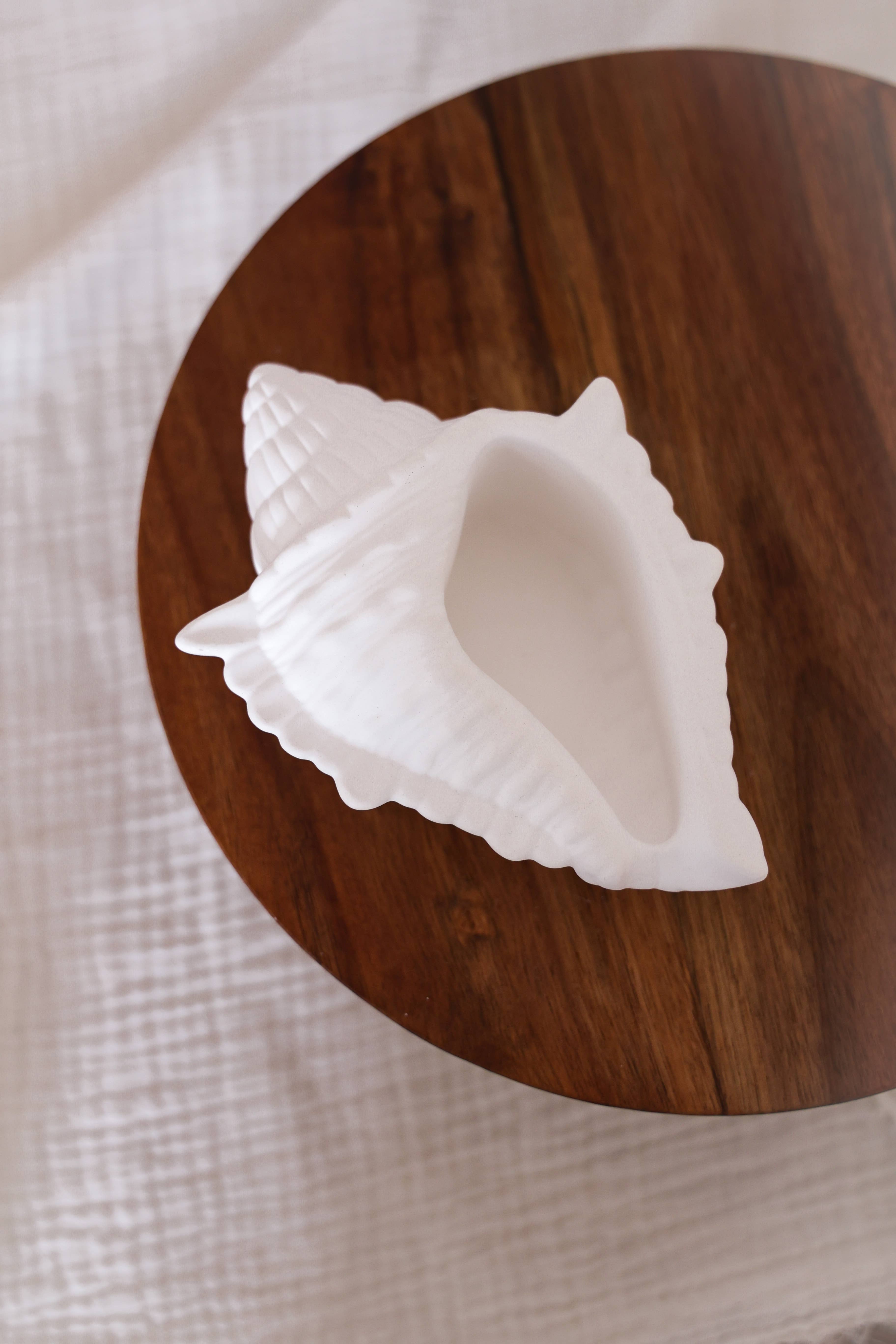 Niki Candle – Großhandel Tischdeko – Große Muschel1