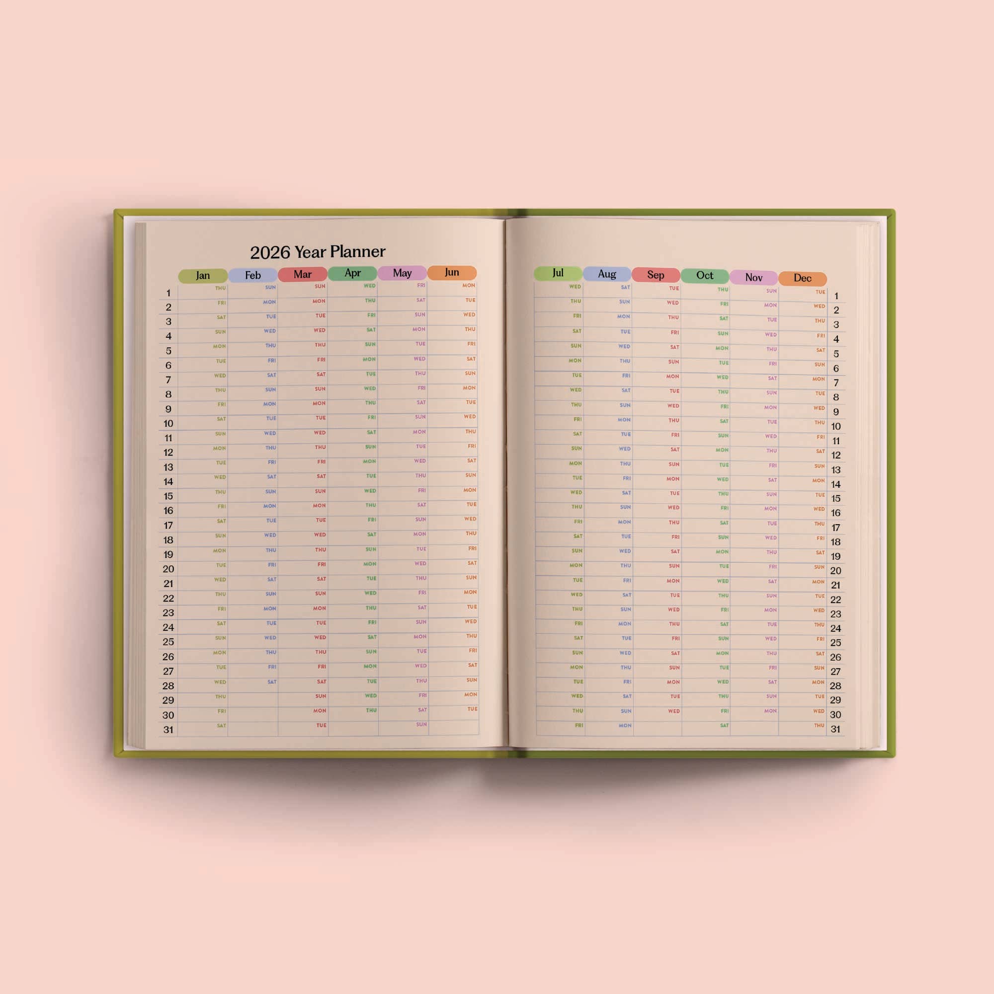 Good Tuesday (Once Upon a Tuesday) - Wholesale Planner - 2026 Weekly Planner | Diary Agenda A5 | Les Fleurs1