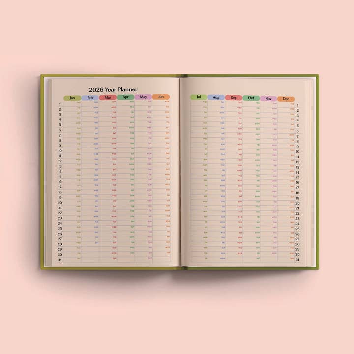 Good Tuesday (Once Upon a Tuesday) - Wholesale Planner - 2026 Weekly Planner | Diary Agenda A5 | Les Fleurs1
