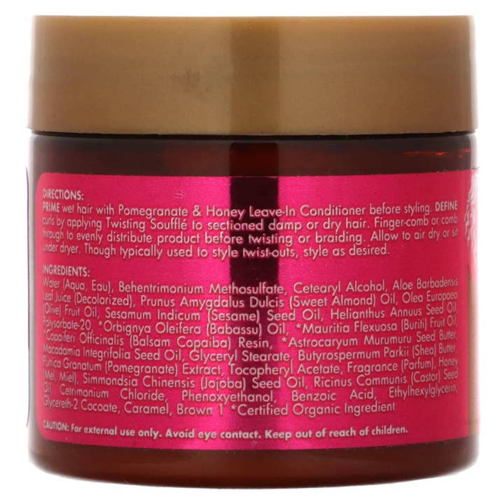 KT Supply - Wholesale Hair Styling Gel/Mousse - Mielle Pomegranate Honey Hair Twisting Souffle, 2 Oz1