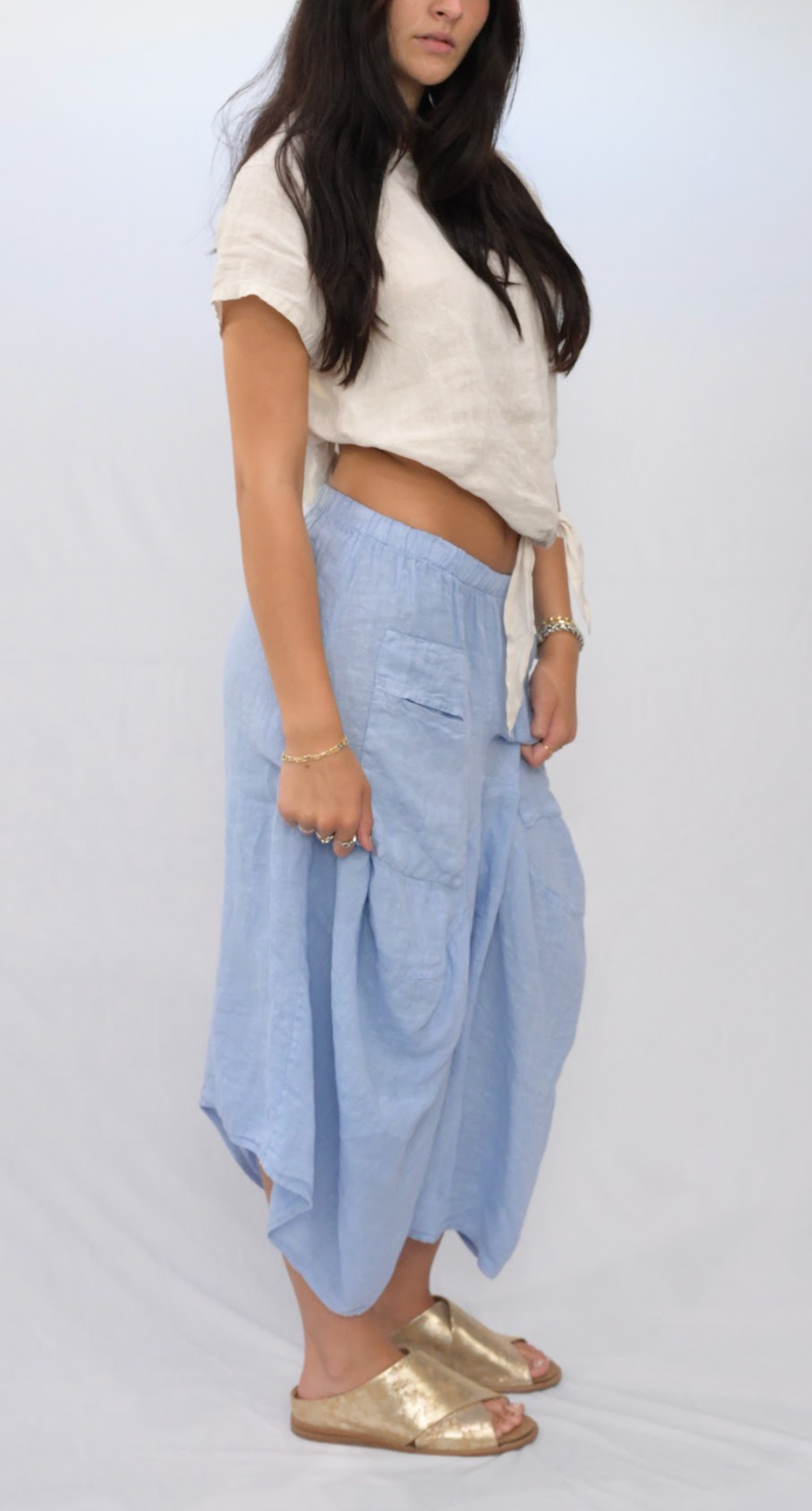 Merci Marie - Wholesale Pants - Women's - Linen Parachute Pants5