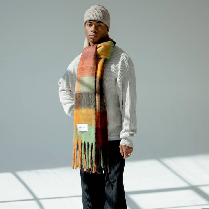 ARCTIC FOX & CO. - Wholesale Sjaal - Uniseks - De Reykjavik Sjaal - 100% Gerecycled - Kyoto Tuinen5