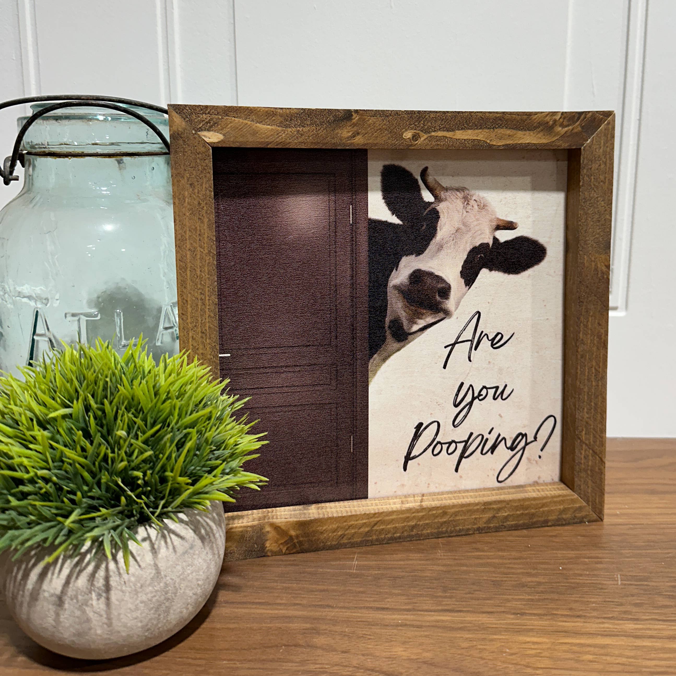 The Broken Board - Wholesale Bathroom Sign - Funny Bathroom sign5