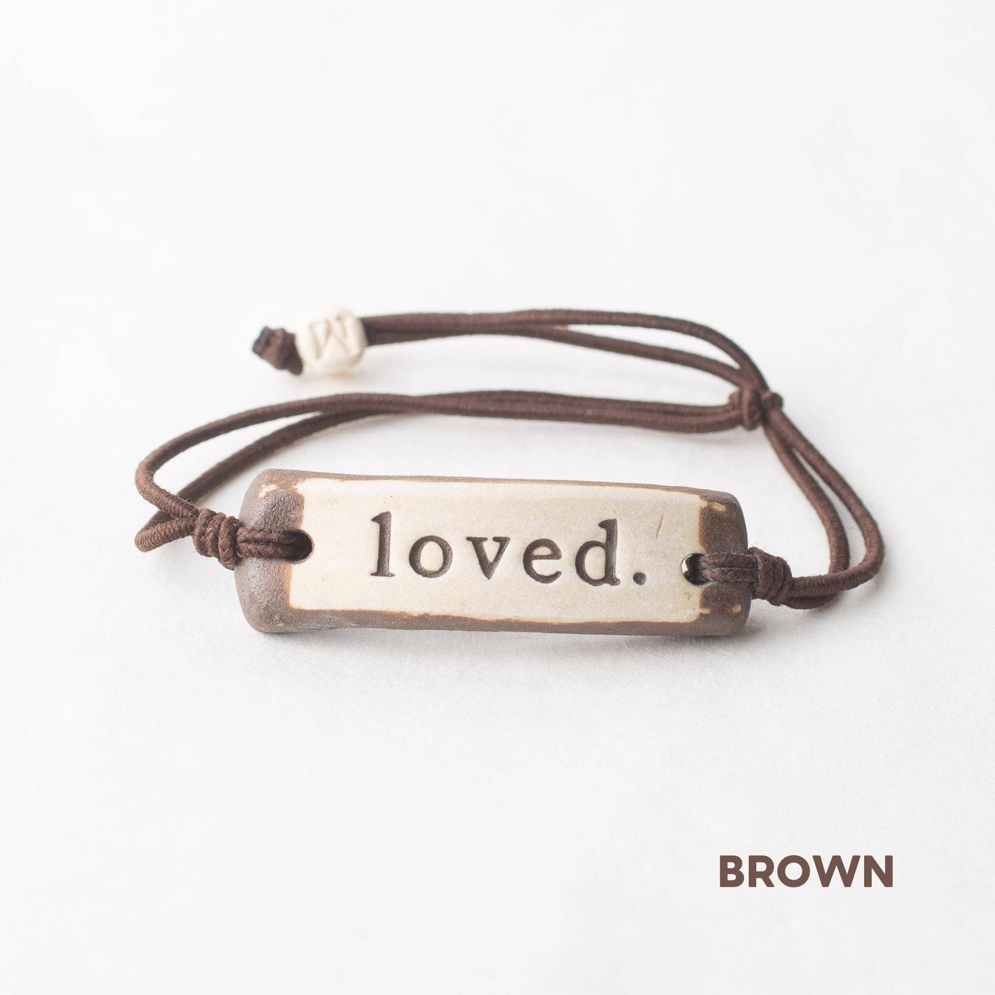 MudLOVE – wholesale Woven/braided bracelet – Loved. Ceramic Original Bracelet - Various Colors3