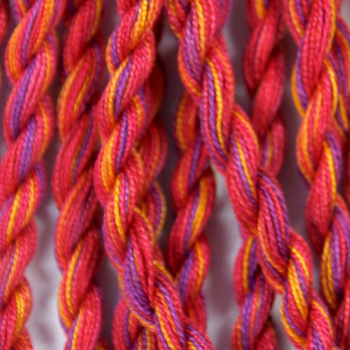 Threads - Hand-Dyed Cotton - Venetian Sunset DL 10 for wholesale by Colour Streams