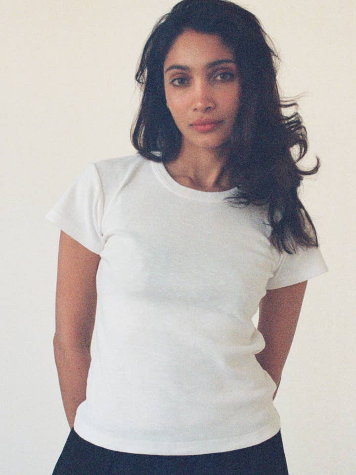 Vintage Slub Tee for wholesale by LA RELAXED