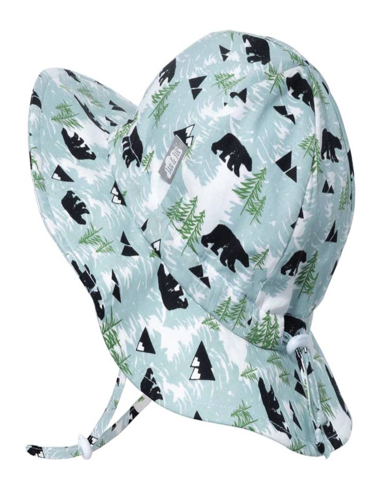 Wholesale Bear  Cotton Floppy Sun Hat for your store - Faire