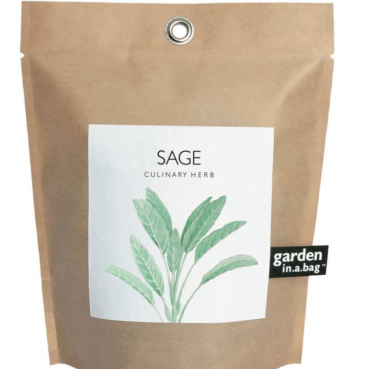 Garden in a Bag | Sage | Gift idea for Cooks for wholesale by Potting Shed Creations, Ltd.