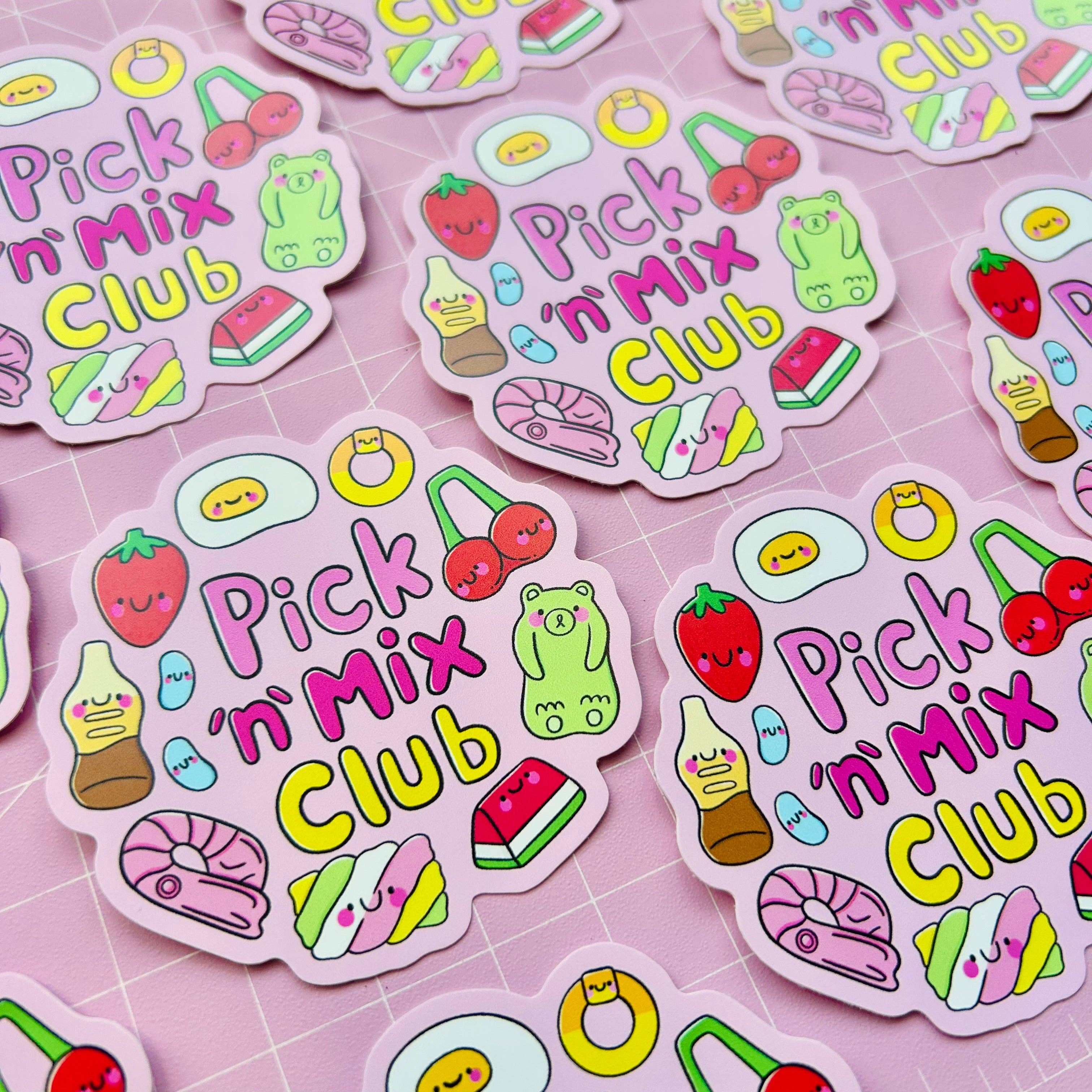 Kellylou – wholesale Sticker – Pick 'n' Mix Club Vinyl Sticker2