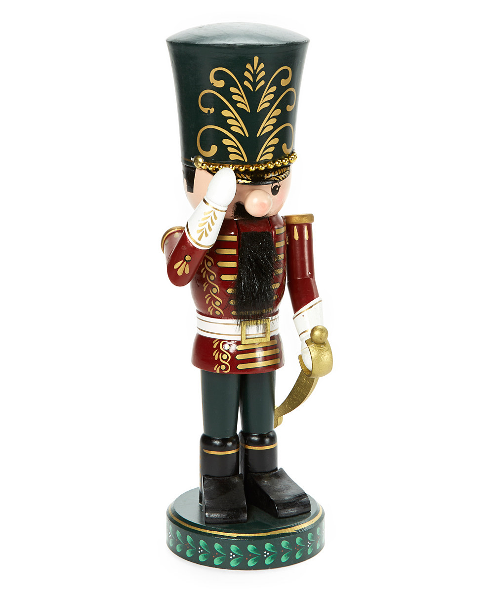 Zim's Heirloom Collectible Nutcracker the Red Prince Figurine 