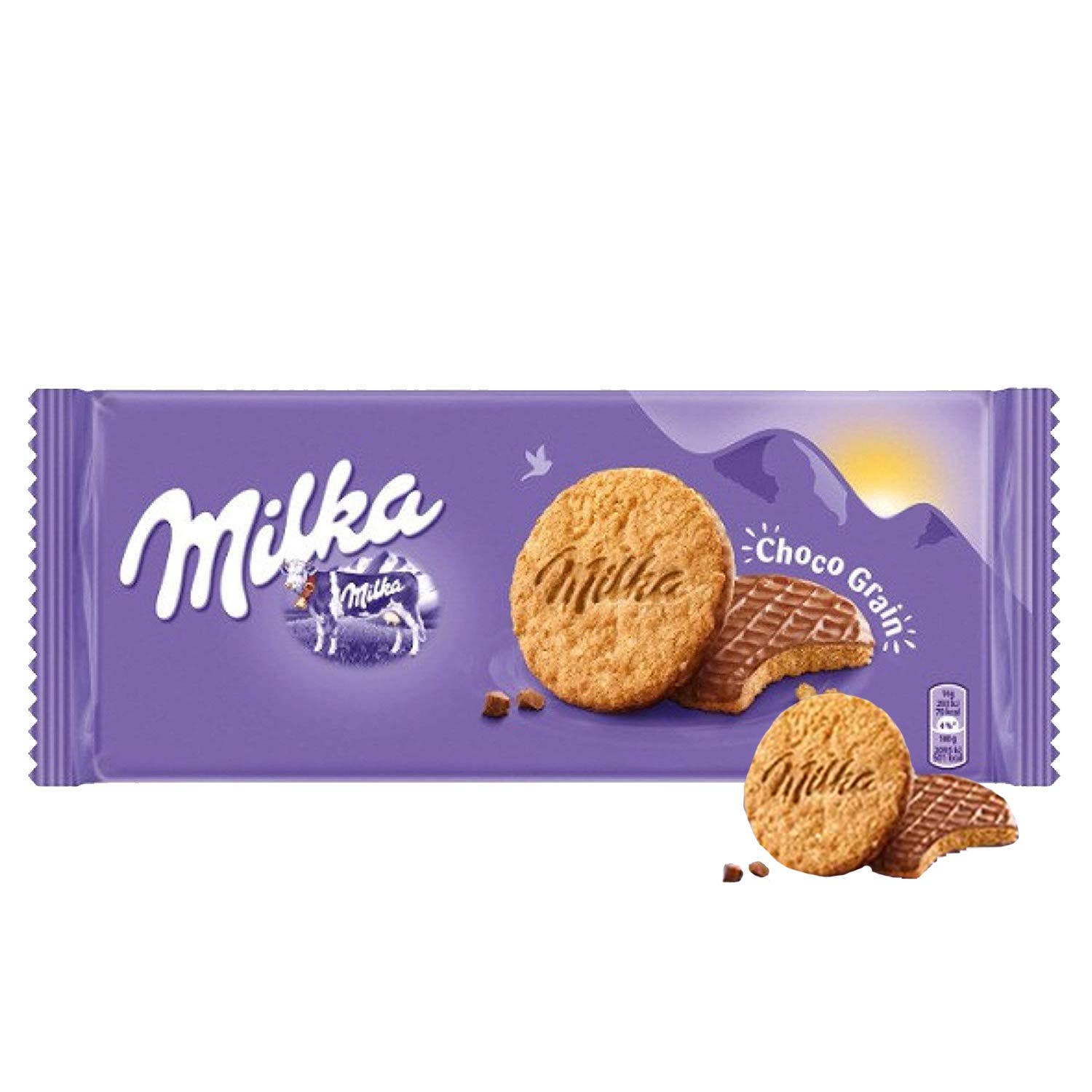 Global Bite Co - Wholesale Cookie - Milka Choco Grains 126g (Germany)0