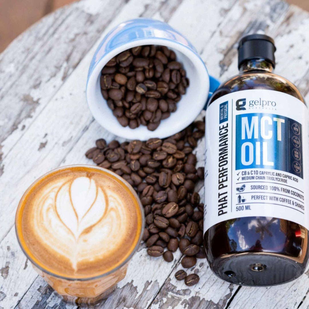 Gelpro Australia - Vente Huile de cuisson - Huile MCT C8 & C10 - Phat Performance 500 ml5