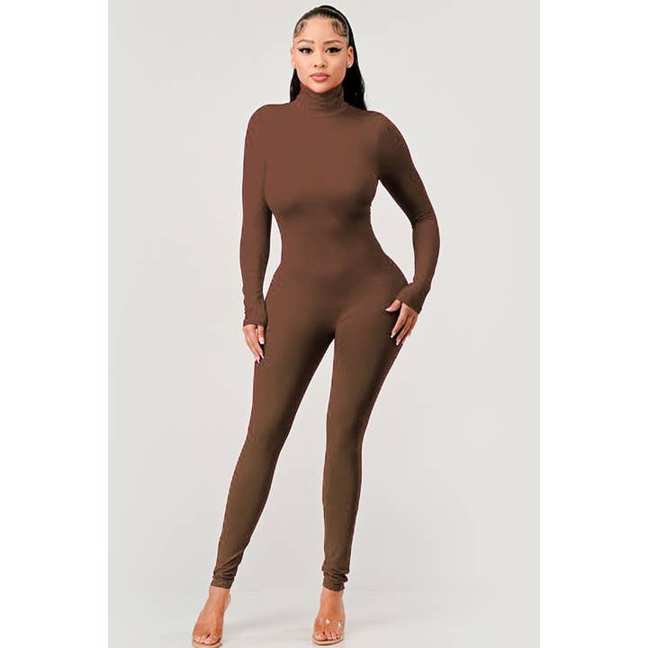 HiteJeans - Vente Combinaison – femme - Combinaison à col roulé