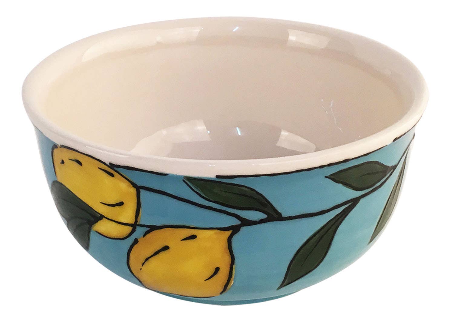 Blue Sky Clayworks - Wholesale Serve Bowl - Lemon Sky Cereal Bowl