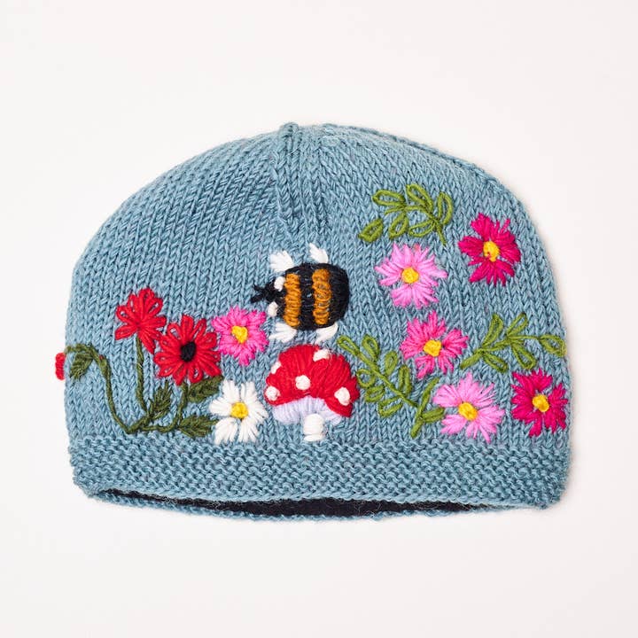 Windhorse Trading Inc - Wholesale Beanie – Women's - Mushroom Wool Family CP737