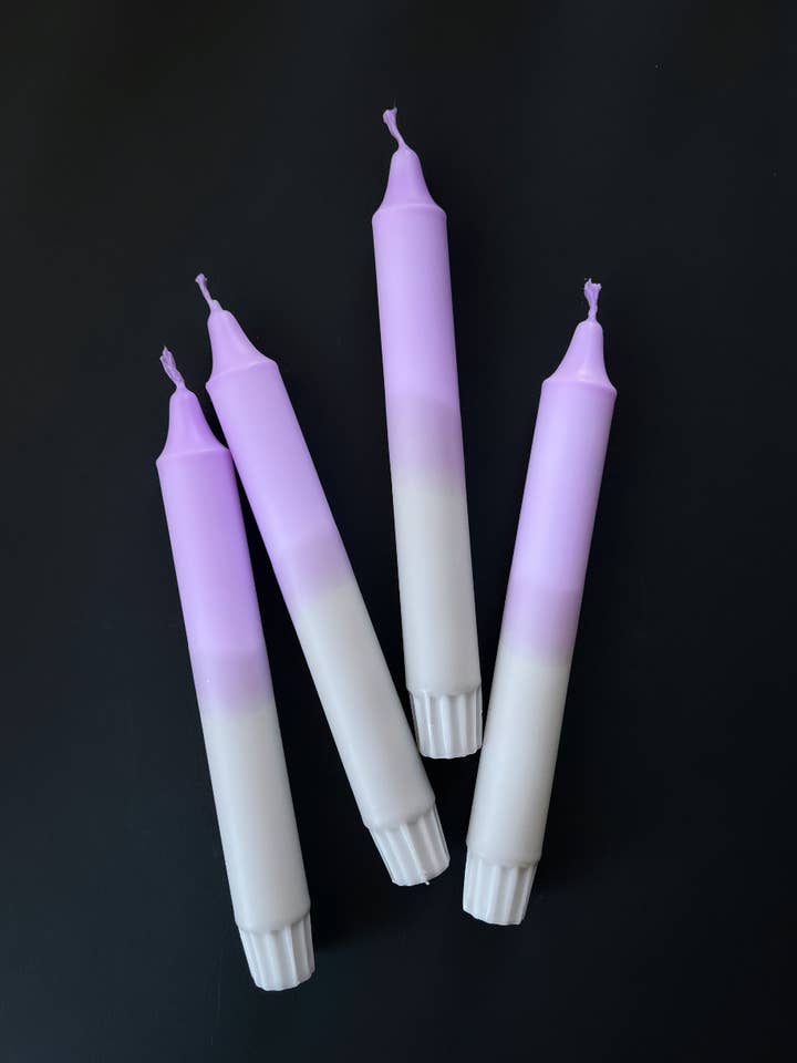 DIP DYE CANDLES SET OF 4 HEY.48 for wholesale by HEYLENOCHKA BERLIN