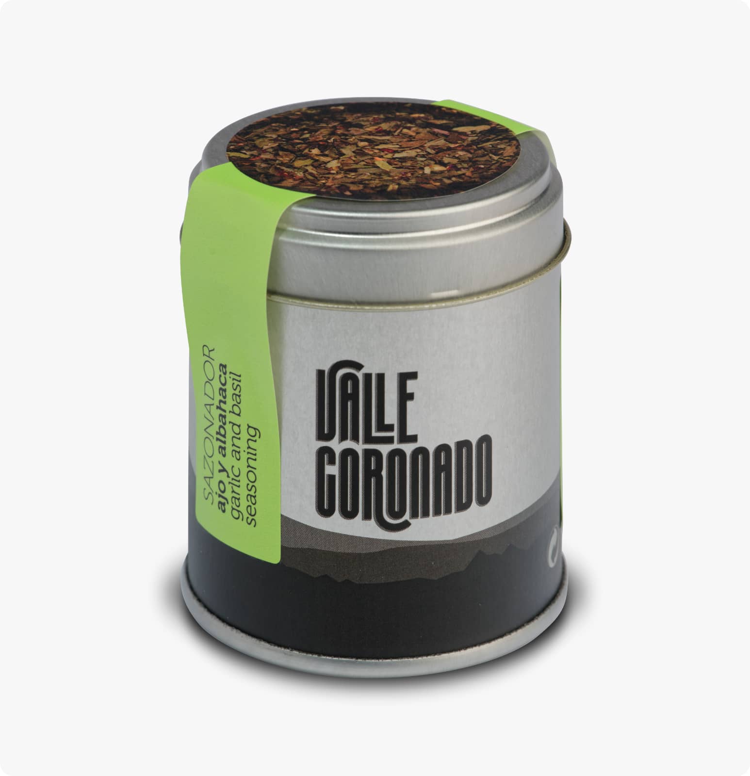 Valle Coronado - Vente Mélanges d'épices séchées - Assaisonnement Ail et Basilic