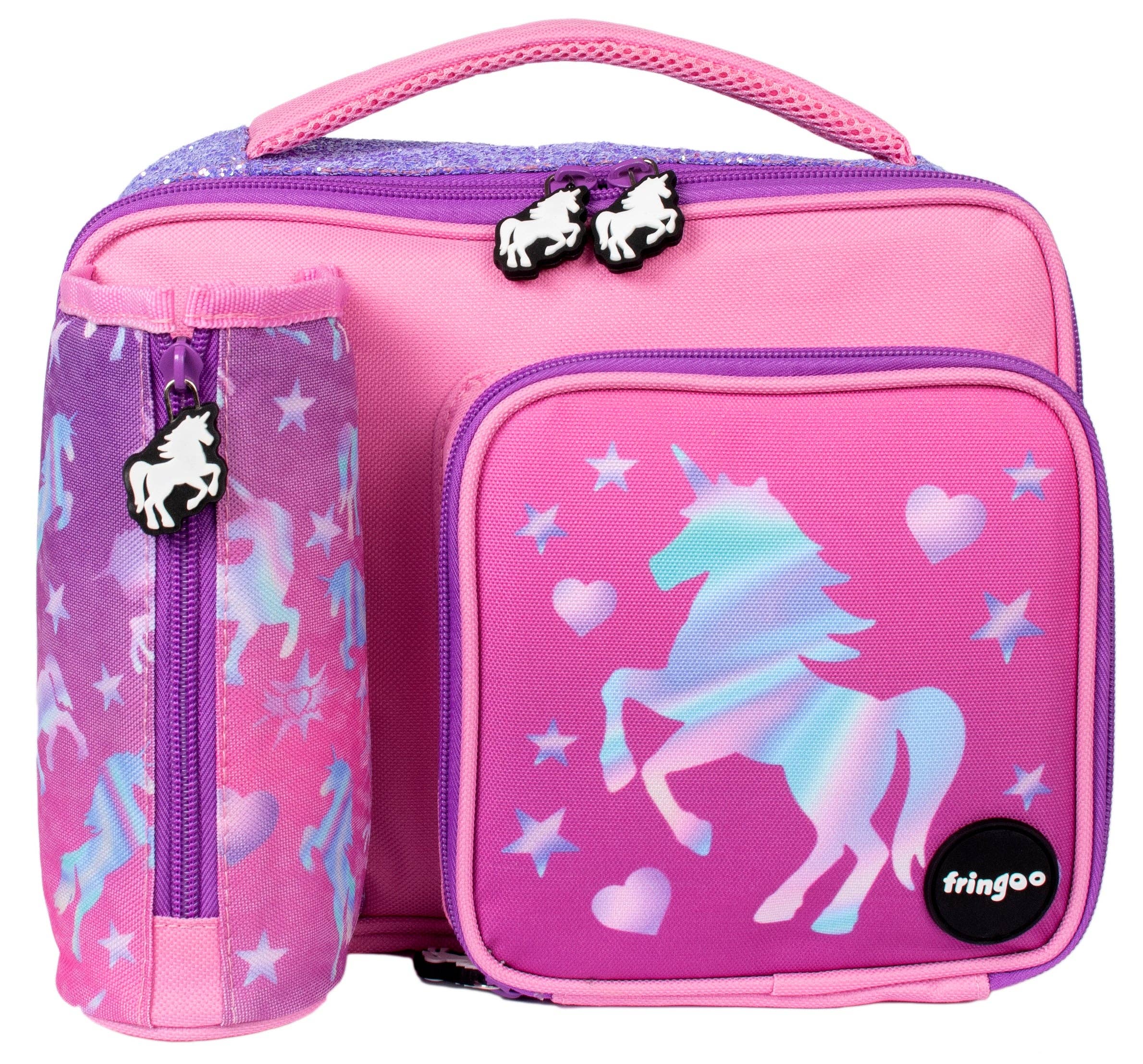 Fringoo Group Ltd - Wholesale Lunch Bag/Box - Kids - Square Lunch Bag - Unicorn Ombre0