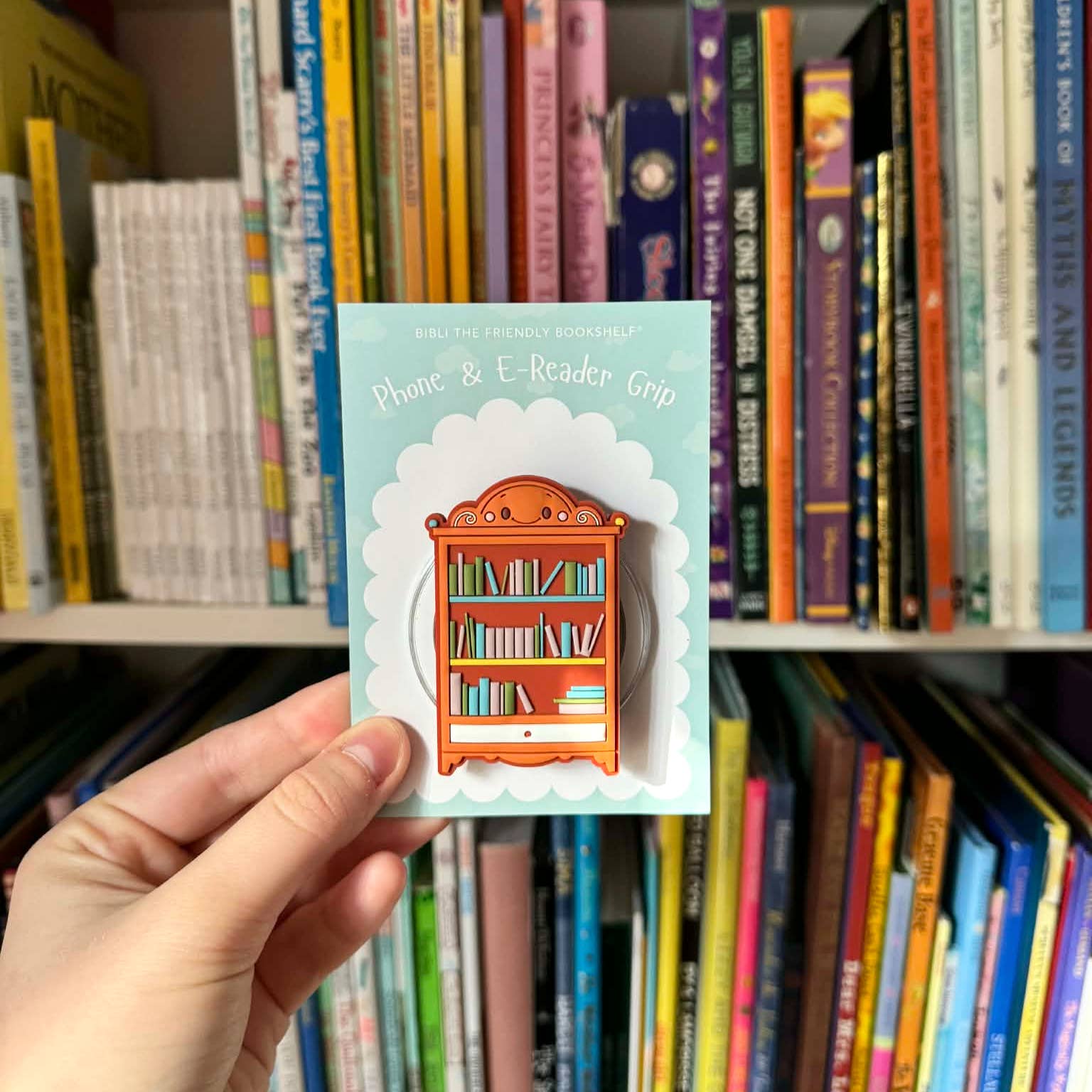 The Brickley Sisters - Wholesale Phone Grip - Bibli the Friendly Bookshelf® Phone & E-Reader Grip3