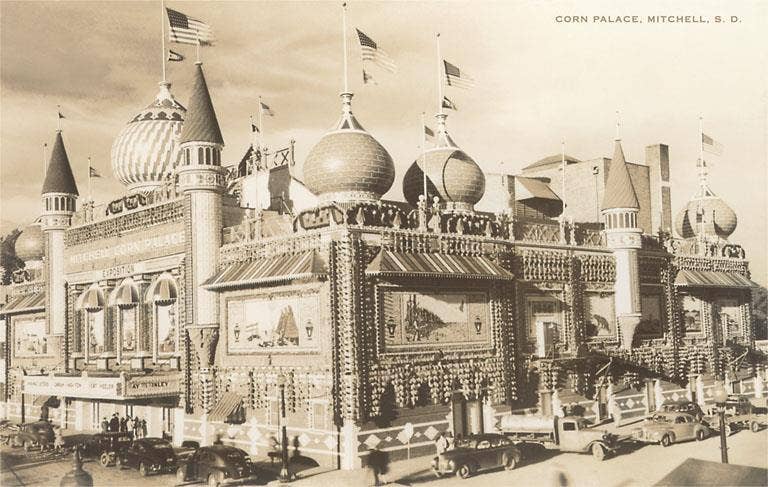 Found Image Press - Vente Assortiments de papeterie/cartes - Carte de vœux DS-95 Palais du Maïs, Mitchell0