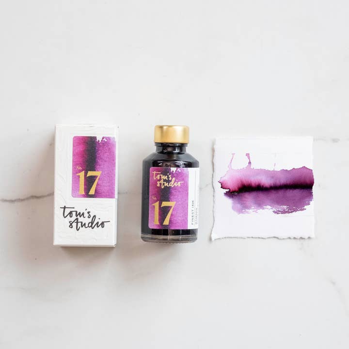 Tom's Studio - Wholesale Writing Ink - Fountain Pen Ink - Damson