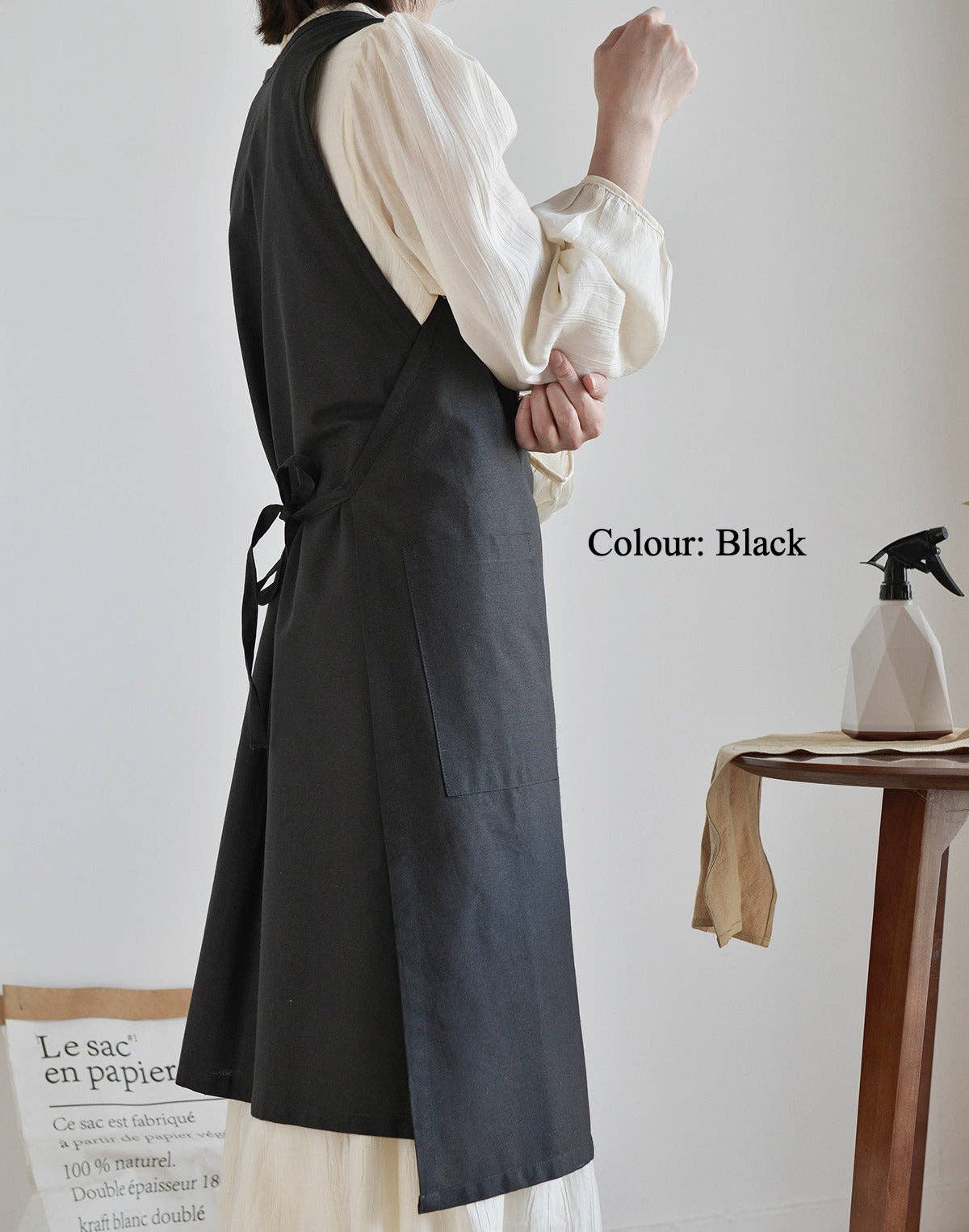 Gohobi （We cover U.S. import duties） - Wholesale Apron - Gohobi Japanese Style Waterproof Cotton Apron5