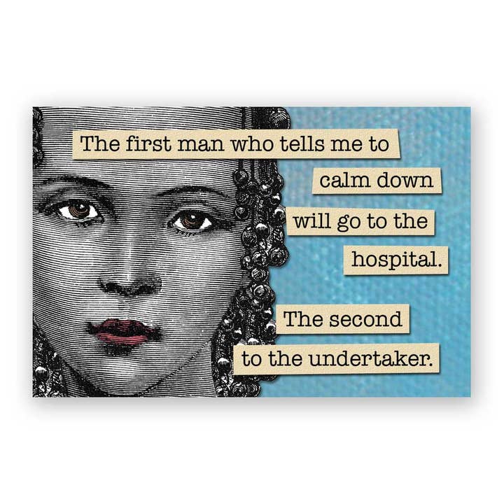 The Mincing Mockingbird - Wholesale Magnet - Calm Down Magnet