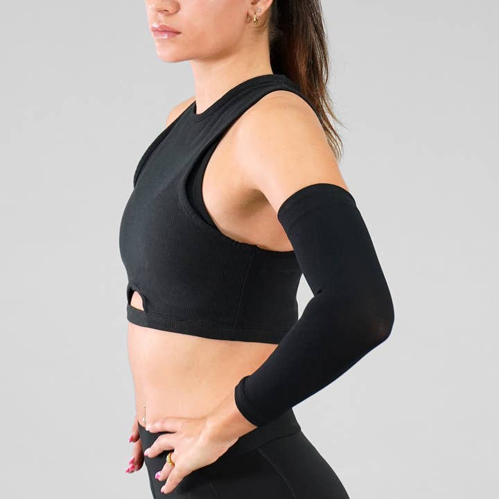 Basic Black Compression Arm Sleeve for wholesale on Faire
